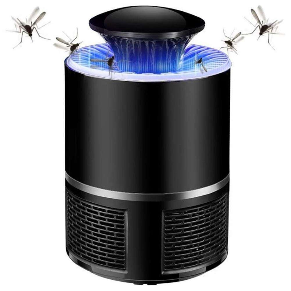 LACOSSI Electric Mosquito Killer, Fly Insect Killer Machine, Insect Bug Zapper,Fly Catcher and Trap Killer LED Lamp for Restaurants,Home, Kitchen, Kids Bedroom,Outdoor Office(R-Black) 1