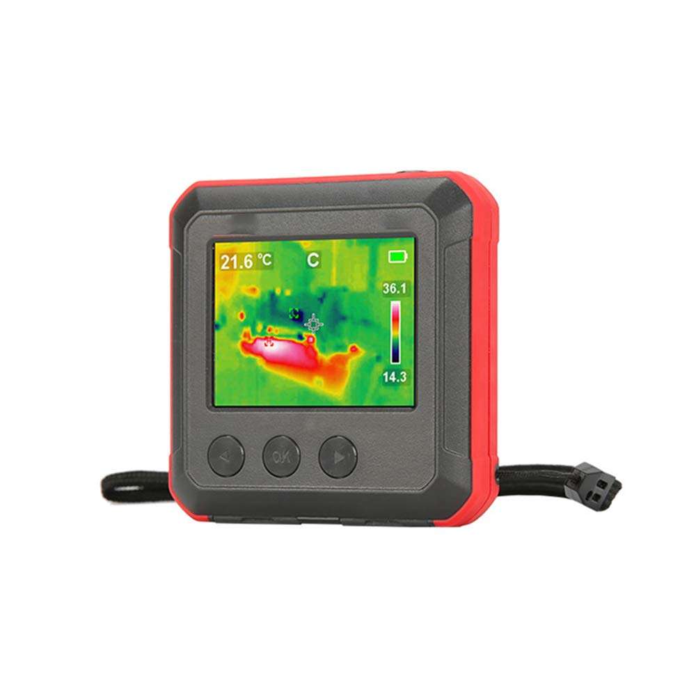 FAY Mini Infrared Thermal Imager,80 X 60 IR Resolution Thermal Camera with 2.0" Color Display Screen,Temperature Measurement Range -10〜400℃ 2