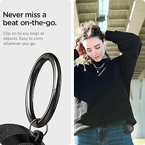 Spigen Urban Fit Designed for Galaxy Buds Core (2025) / FE (2023) / Buds2 Pro (2022) / Buds 2 (2021) / Buds Pro (2021) / Buds Live (2020) Shockproof Protective Cover - Black 5