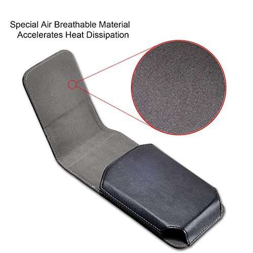 Galaxy Wireless Compatible with Apple iPhone 8 Plus Case, iPhone 7 Plus Vertical Leather Case Belt Clip Holster with Clip Cell Phone Carrying Pouch (Fits iPhone 8 7 Plus with a Thin Bumper Cover) 4