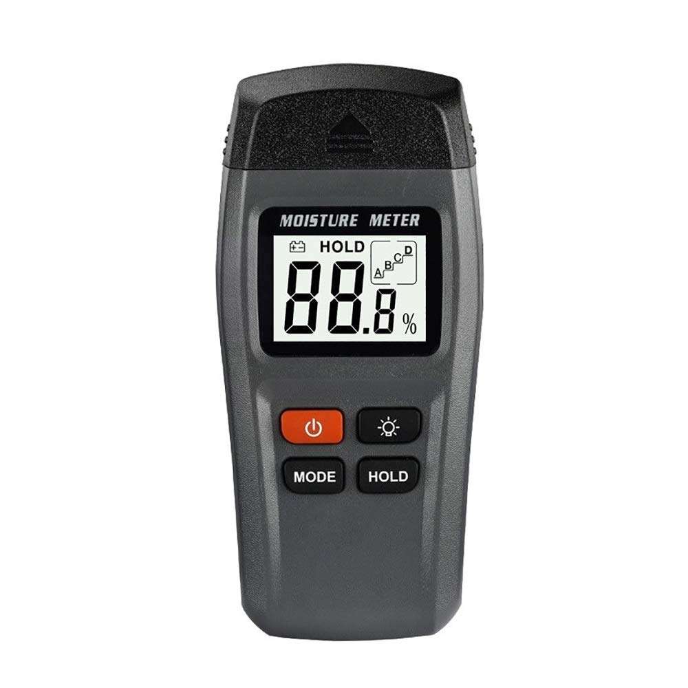 WZCUICAN Moisture Meters MT15 Wood Humidity Tester 0-99.9% Digital Wood Moisture Meter Hygrometer Timber Damp Detector LCD Display 1