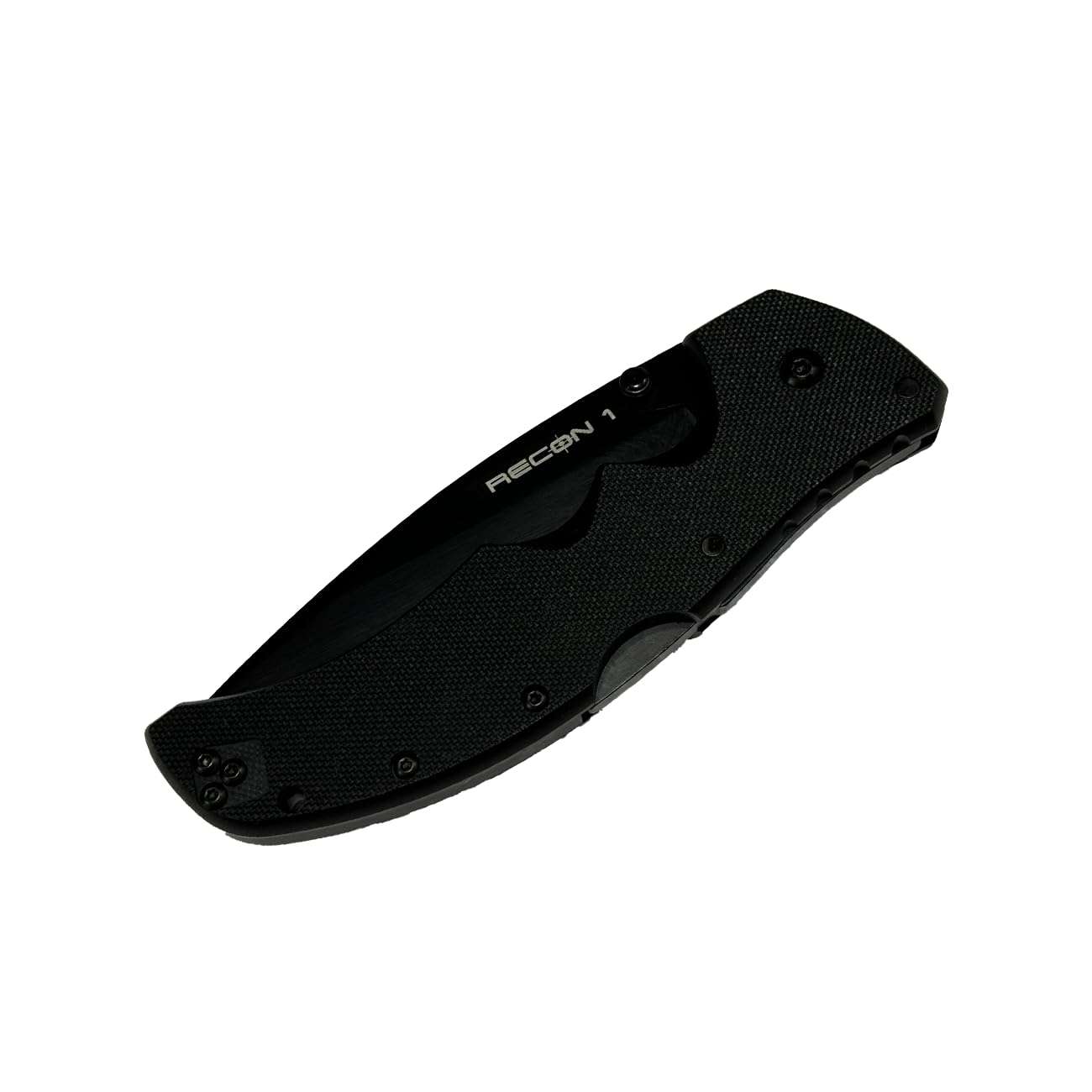 Cold Steel Recon 1 Series Tactical Folding Knife with Tri-Ad Lock and Pocket Clip - Made with Premium CPM-S35VN Steel, Spear Point, Black 5