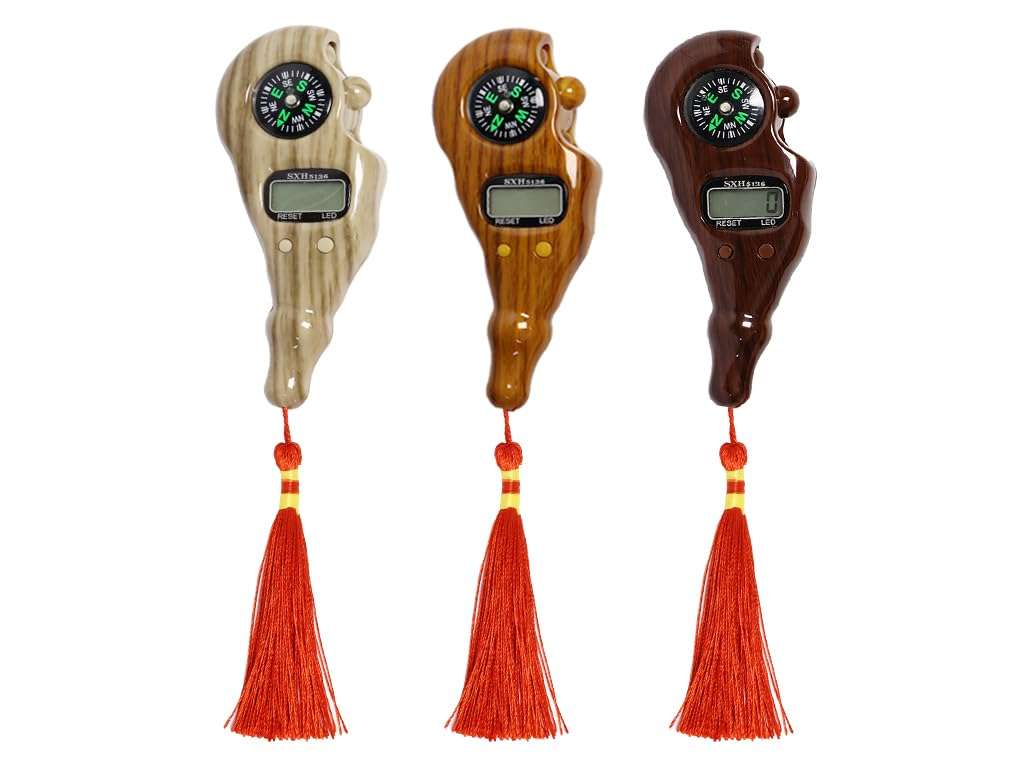 Anlising 3PCS Digital Beads Counter, Buddha Beads Counter, Prayer Beads Counter, Digital Finger Counter, Digital-Tasbih Counter with Compass and Light, for Meditation, Relaxation, Muslim Prayer 1