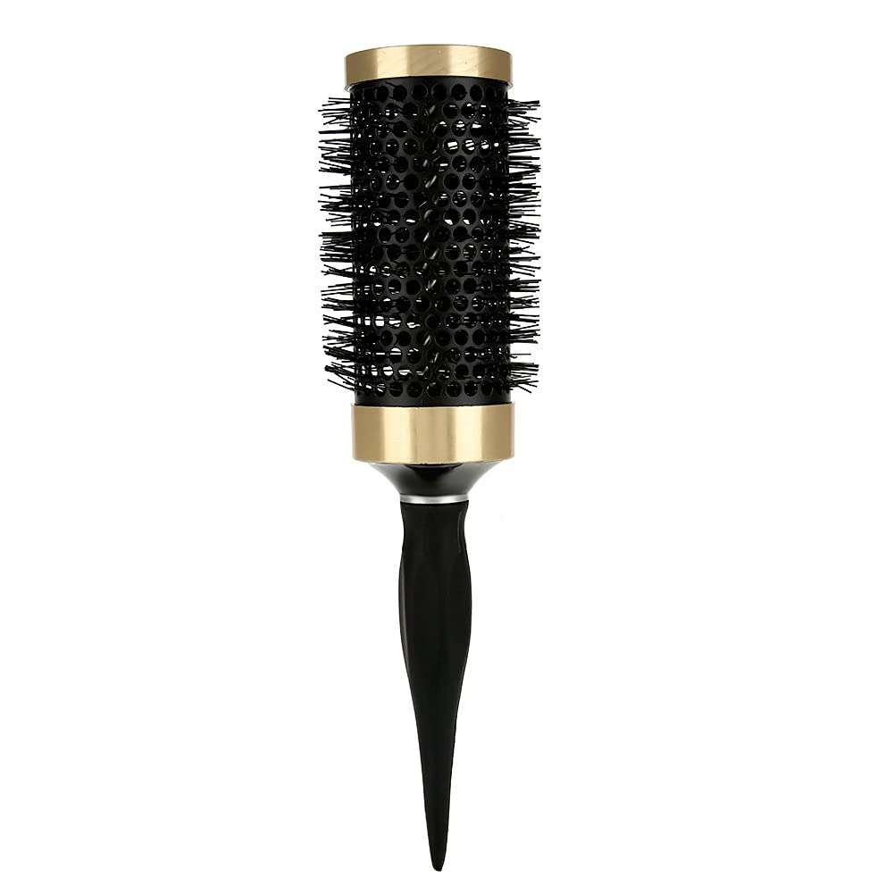 Roller Comb, Convenient Durable Ceramic Comb Round Hair Brush Curly Hair Brush for Home Use(53) 1