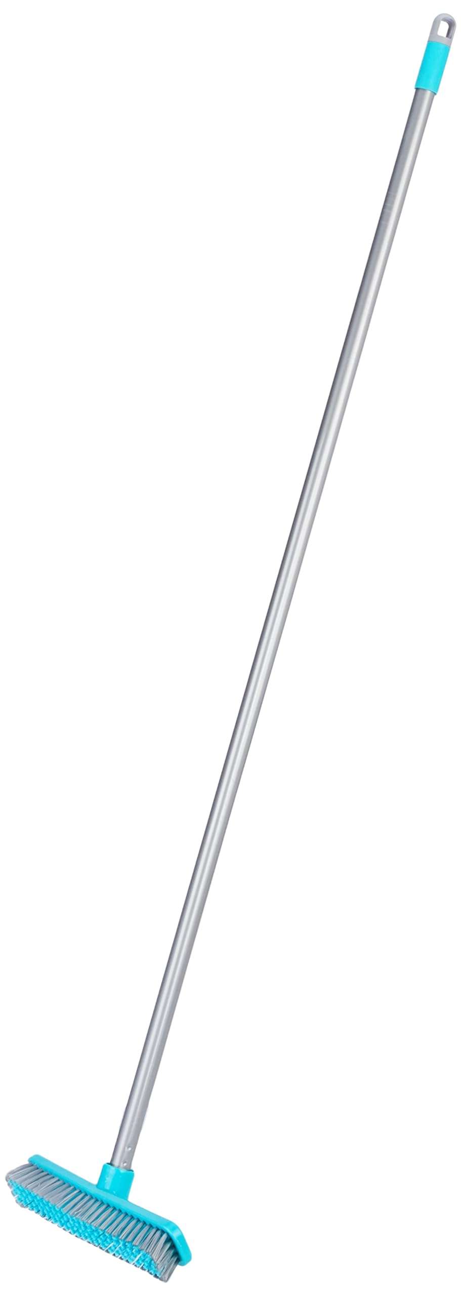 Presto! Scrubby Hard Brush with 120 CM Metal Handle-Turkish Dark Green, Hard_Floor