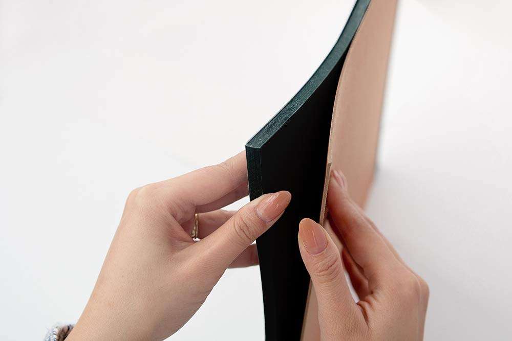 Strathmore 300 Series Canvas Paper Pad, Black, Glue Bound, 16x20 inches, 10 Sheets (115lb/187g) - Artist Paper for Adults and Students - Acrylic and Oil Paints 3