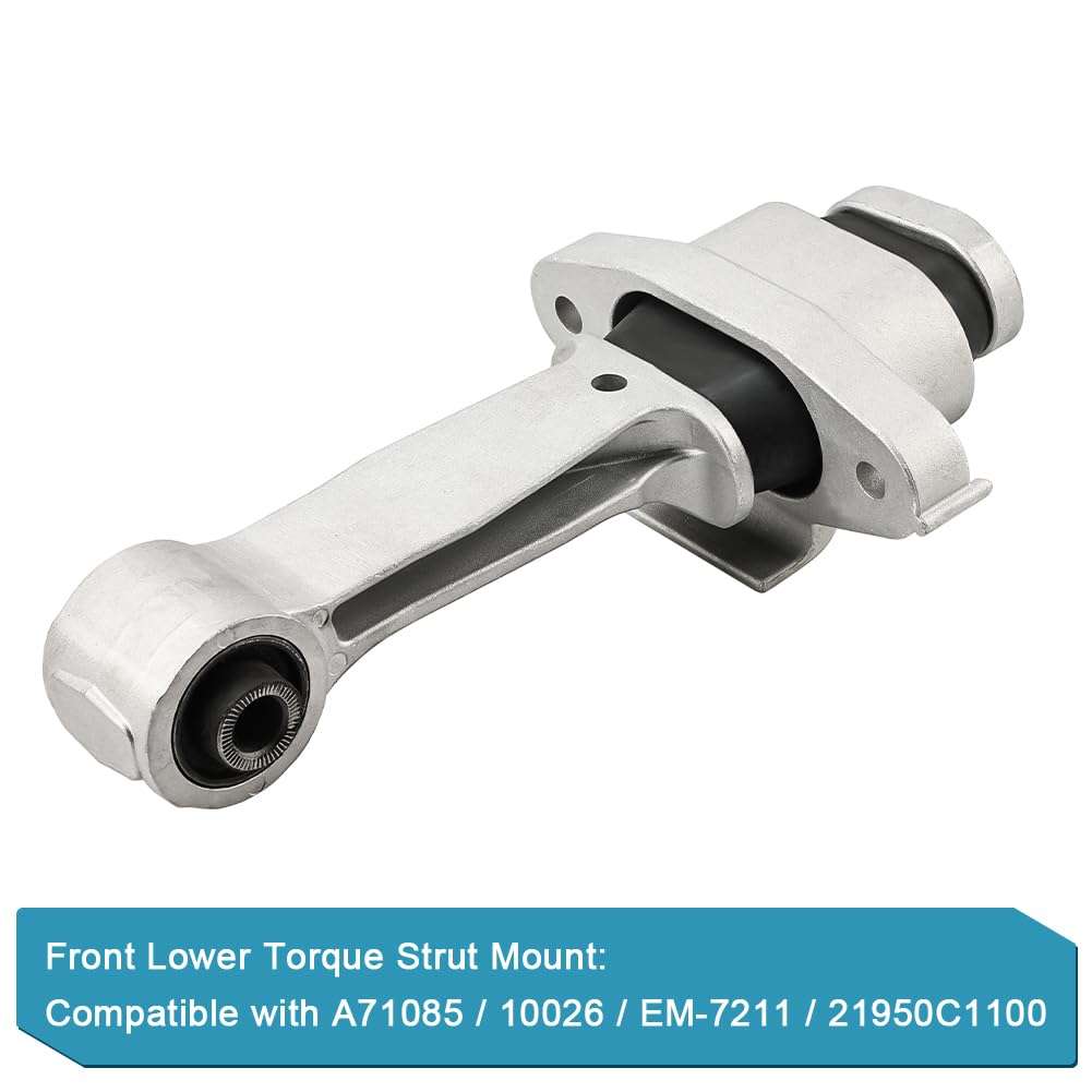 JDMON 3Pcs Engine Motor & Transmission Mount Kit Replacement for Hyundai Sonata 2.0L 2.4L 2015 2016 2017 2018 2019 Compatible with A61001, 21810C1020, A71085, 21950C1100, A71099, 21830D4100 6