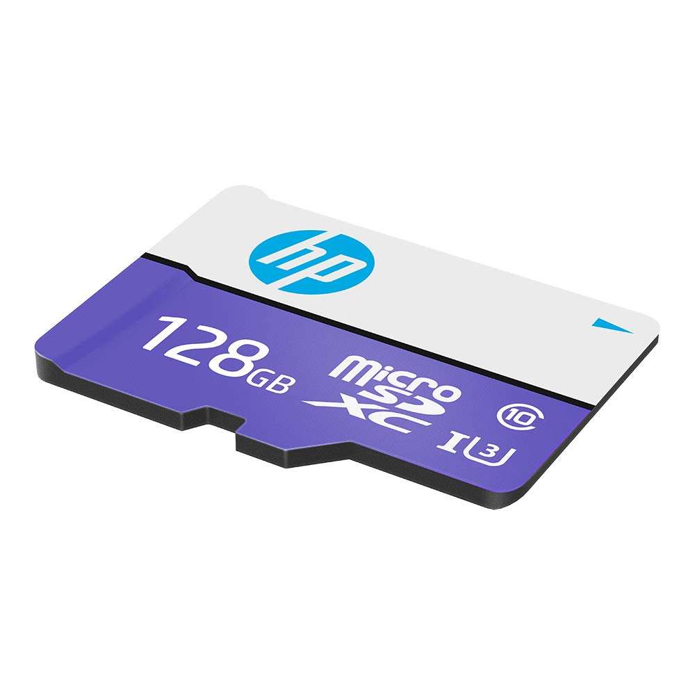 HP Micro SD Card 128GB with Adapter U3 (Write Speed 60MB/s & Read Speed 100 MB/s Records 4K UHD and Fill HD Video) - Purple 2