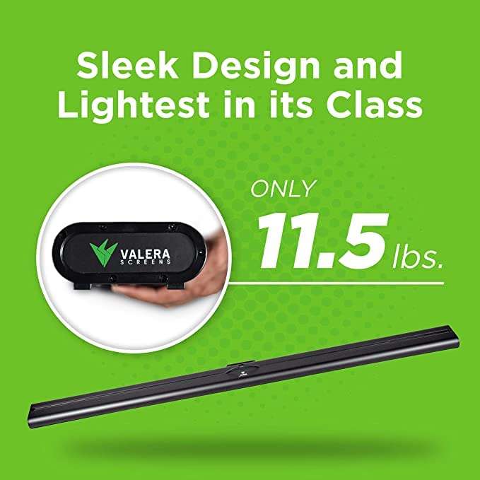 Valera Green Screen Immersion Kit with Creator 95 + Floor Extension, Portable Retractable Wrinkle Resistant Fabric Backdrop, Adjustable Height & Autolock Frame, for Streaming Gaming Zoom Video 3