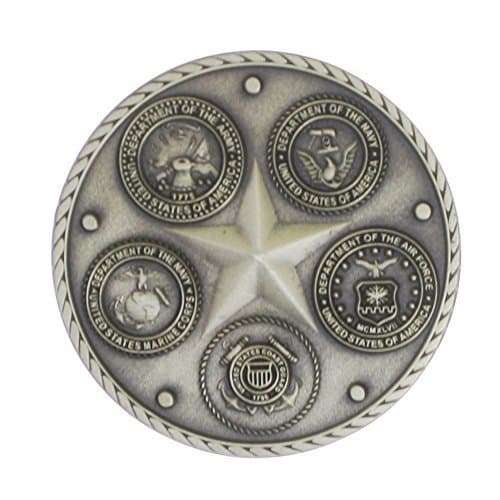 Military Freemasons Defenders of Freedom 1 1/2 Inch Challenge Coin 2