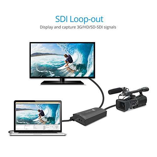 gofanco Prophecy SDI Video Capture Card Device Over USB 3.0 – 3G/HD/SD-SDI Signals, Capture and Stream to 1080p @60Hz with SDI Loopout, Broadcast Live Stream from SDI Camera, TAA Compliant 5