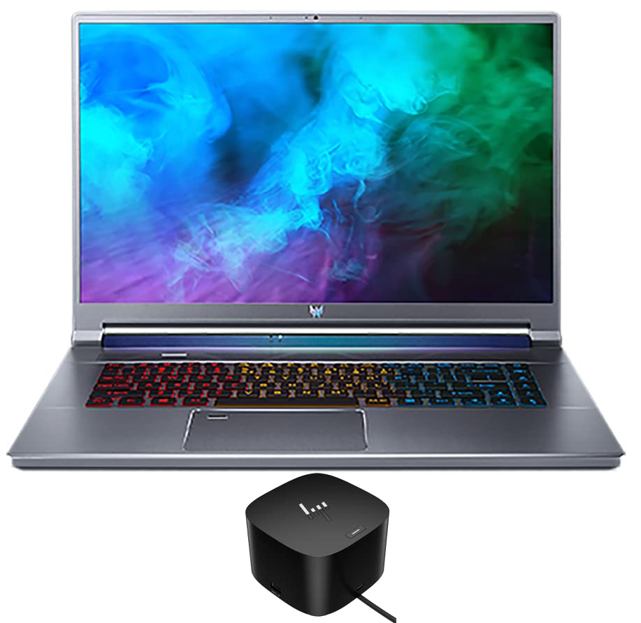 Acer Predator Triton 500 SE Gaming & Entertainment Laptop (Intel i7-11800H 8-Core, 16GB RAM, 1TB PCIe SSD, GeForce RTX 3060, 16.0" 165Hz Win 10 Home) with 120W G4 Dock