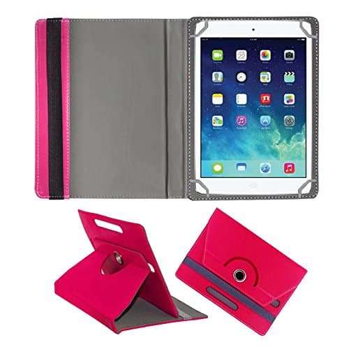 Fastway 360 Degree Rotating Tablet Book Cover Iball Elan 16 GB 10.1 inch with Wi-Fi+4G Pink 3