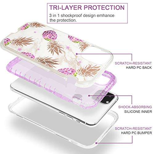 WATACHE for Samsung Galaxy Z Flip 6 Case, Bling Glitter Flip Case for Girls Women, Cute Shiny Sparkle Shockproof Cover Protective Phone Case for Galaxy Flip 6 Phone Case Cover 2024 5G(Purple) 2