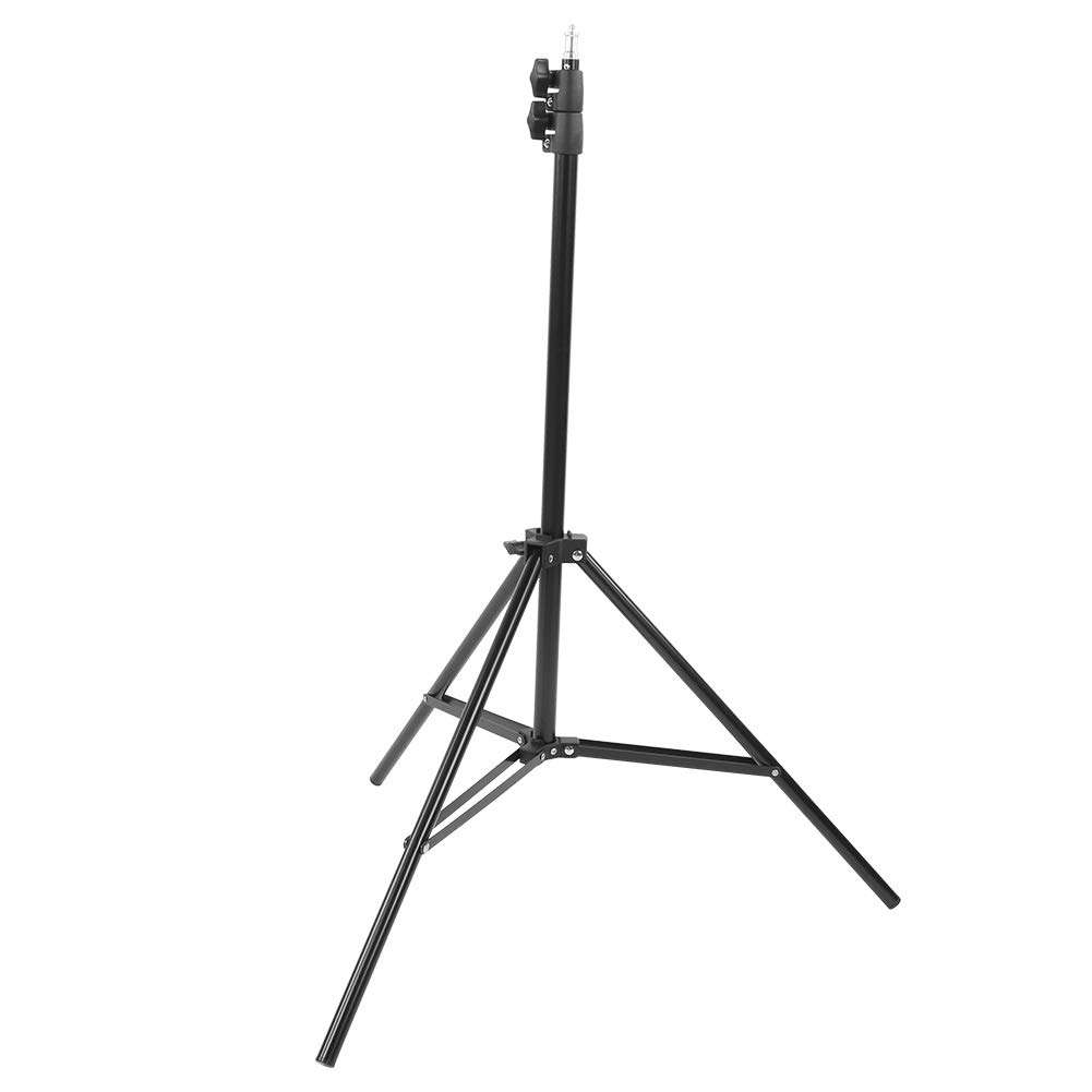 Ichiias Convenient Stable and Solid Light Stands Tripod Lamp Holder Tripod Home for Camera 1