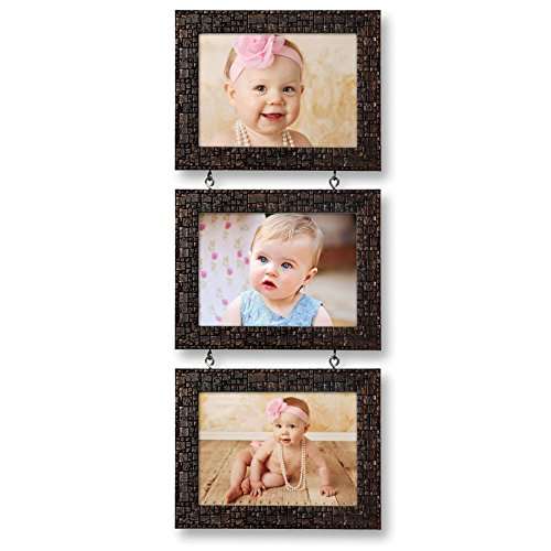 AJANTA ROYAL Personalized 3-5 x 7 Photo Frames (Metallic) : A-55CTP 1