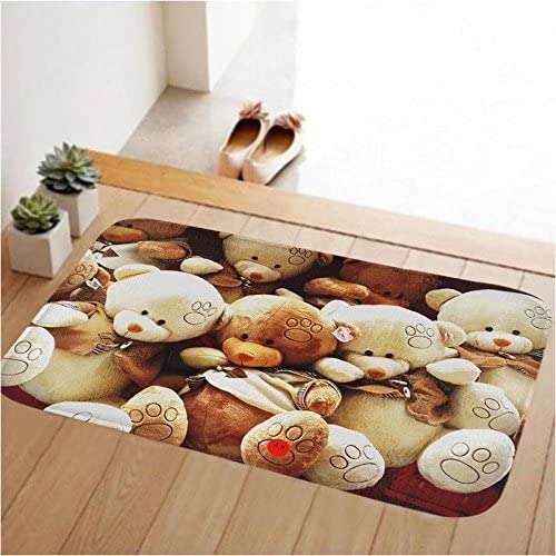 WorldCare® Non Slip Bath Kitchen Front Indoor Floor Entrance Rug Door Carpet (Imported Item)30412 1