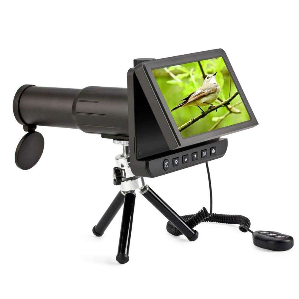 CUTPOIY 5.0 Inch LCD Digital Monoculars Binoculars Camera 50x 1080P Video Photo Recorder Telescope for Watching 8GB TF Card 1