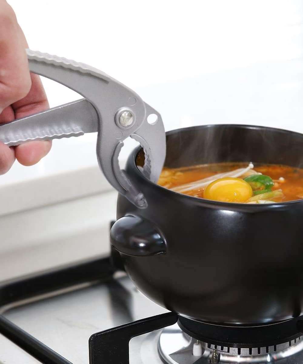 Oven Clip,Zinc Alloy Oven Pliers Microwave Hot Pan Hot Pots Bowls Grabber Moving Hot Plate Dishes Retriever Tongs for Baking Tray 3