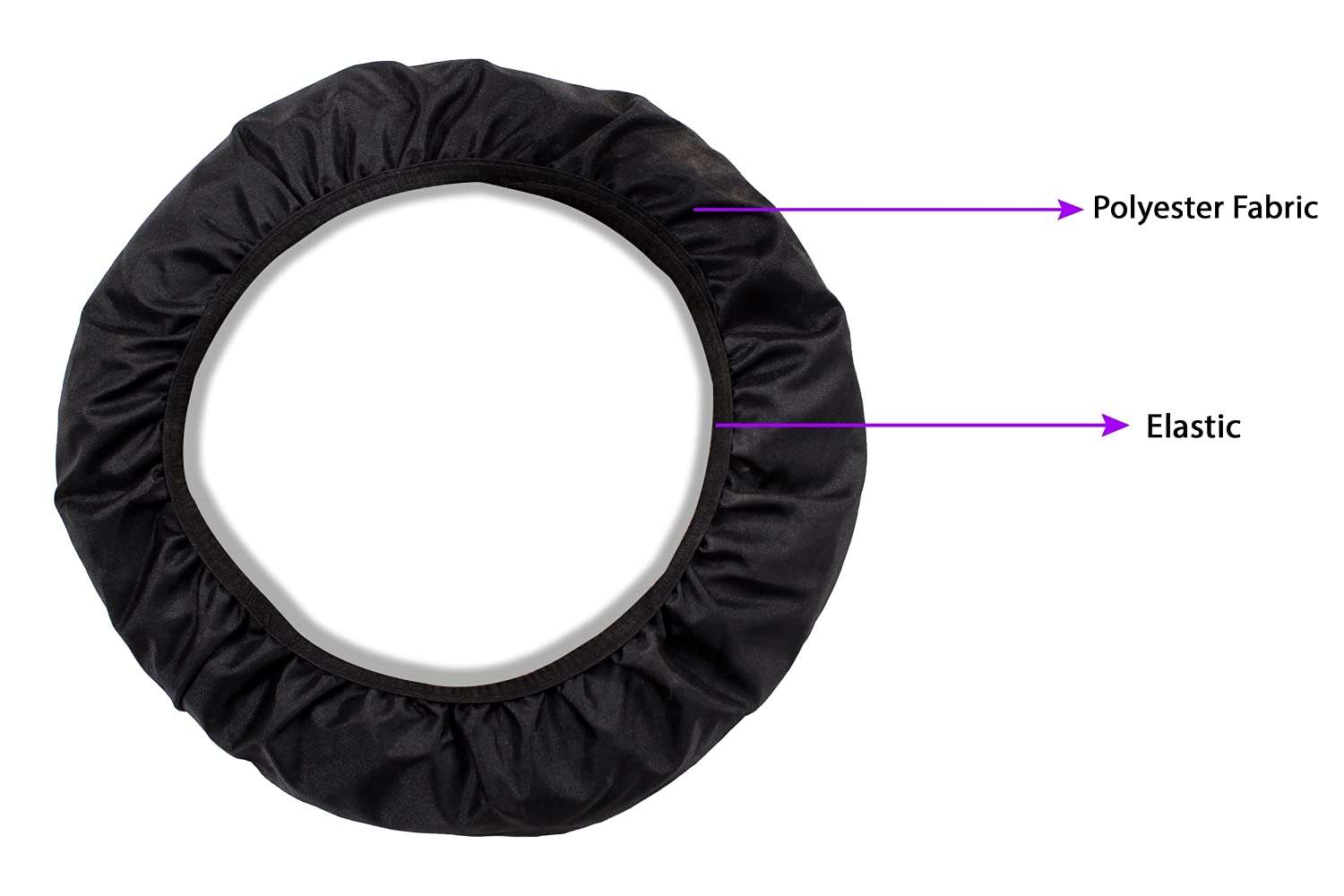 The Furnishing Tree Waterproof & Dustproof Three Blade Ceiling Fan Cover with Attachable End Enclosure Set of 5 Fan Covers Surface Brown 6