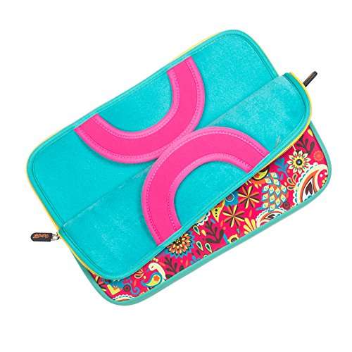 Chumbak Laptop Sleeve Bags for Women | Laptop Case Cover Pouch Bags for Ladies | Office/College Laptop Bags | Compatible with Hp/Dell/MacBook Air 3