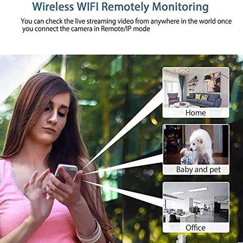 Mini 5g Wireless WiFi Camera 1080p HD, Mini WiFi Camera 1080p HD - Night Vision Included (1Pc) 4