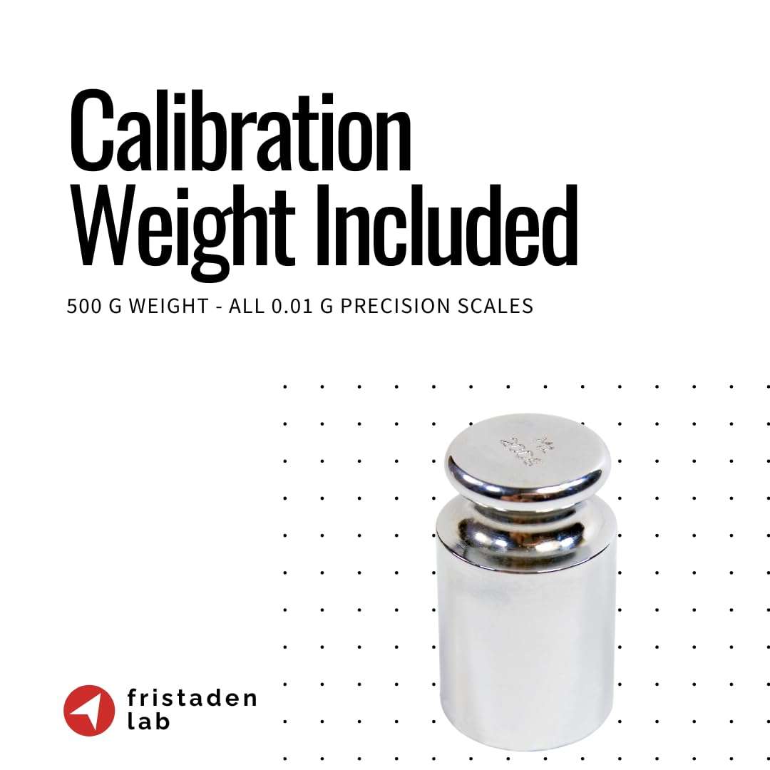 Fristaden Lab Scale | HTP Series (3000 g x 0.01 g (Round Pan + Enclosure)) 5