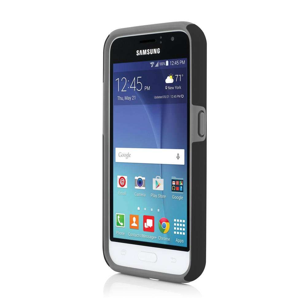 Incipio Cell Phone Case for Samsung Galaxy J1 - Black/Gray 4