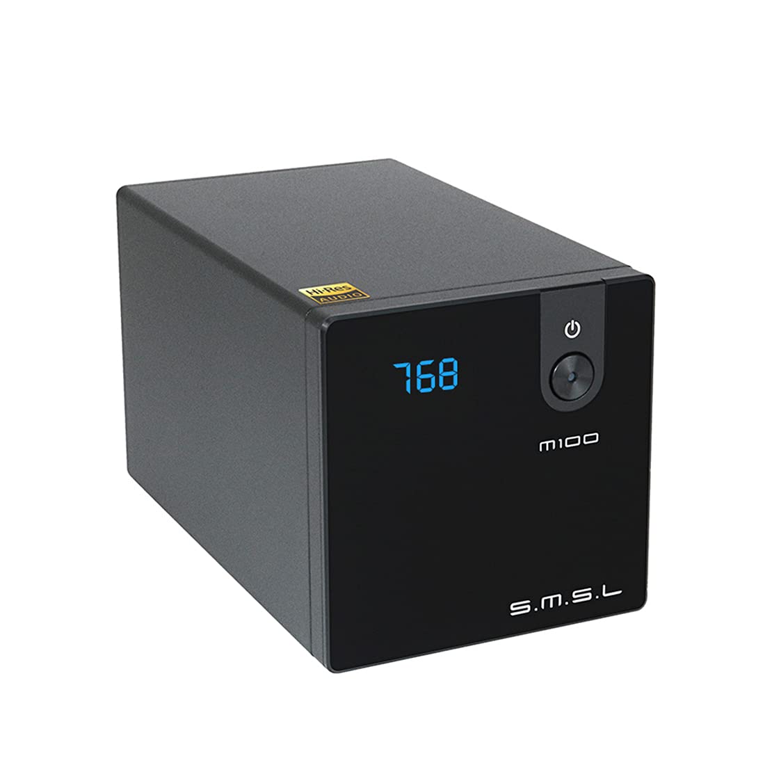 SMSL M100 USB DAC AK4452 DSD512 32Bit/768kHz Coaxial Optical OTG Input AUX Power Hifi Audio Decoder (Black) 1