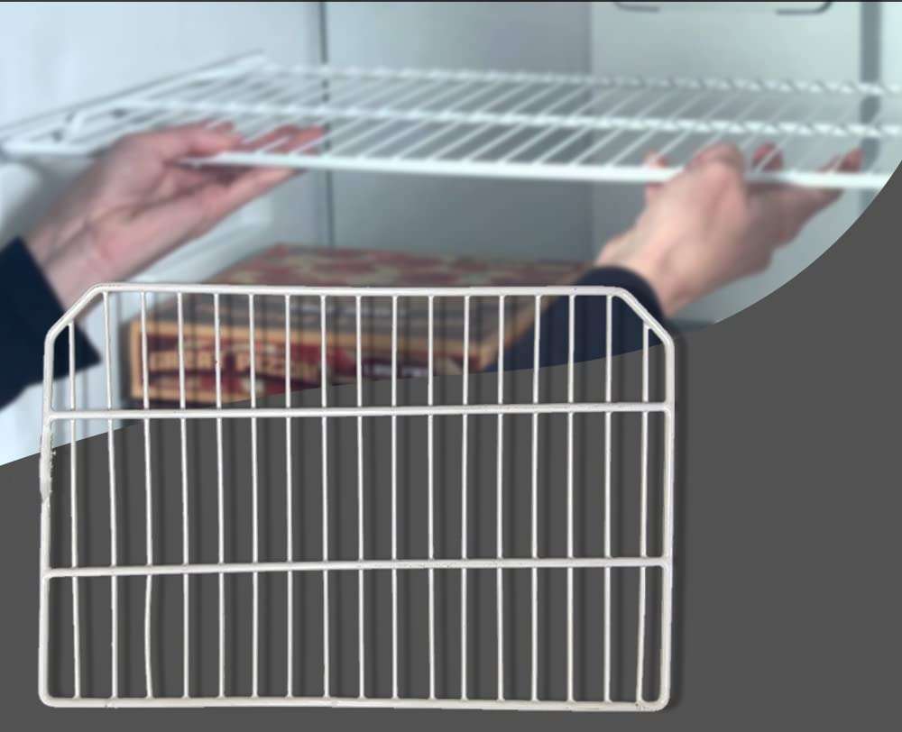 Tiksha Enterprises (46.5+46.2 33 CM wire shelf compatible for GODREJ OLD IS GOLD MODEL SD 190 LTR RECTANGULAR SHAPE 5