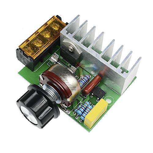 4000W 0-220V AC SCR Electric Voltage Regulator Motor Speed Controller 2
