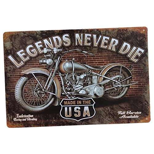 Ecanvas Shabby Chic Metal Tin Sign Plaque Wall Art Poster Home Cafe Poster Decor 5