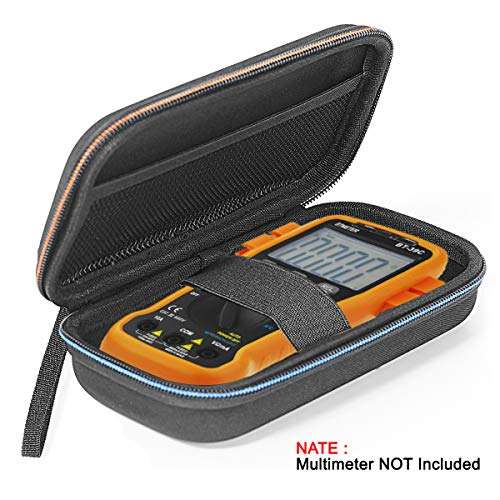 BTMETER Digital Multimeter Hard Shell Travel Case for 39 Series, Ohm Volt Amp and Diode Voltage Tester Meter Carrying Case 6