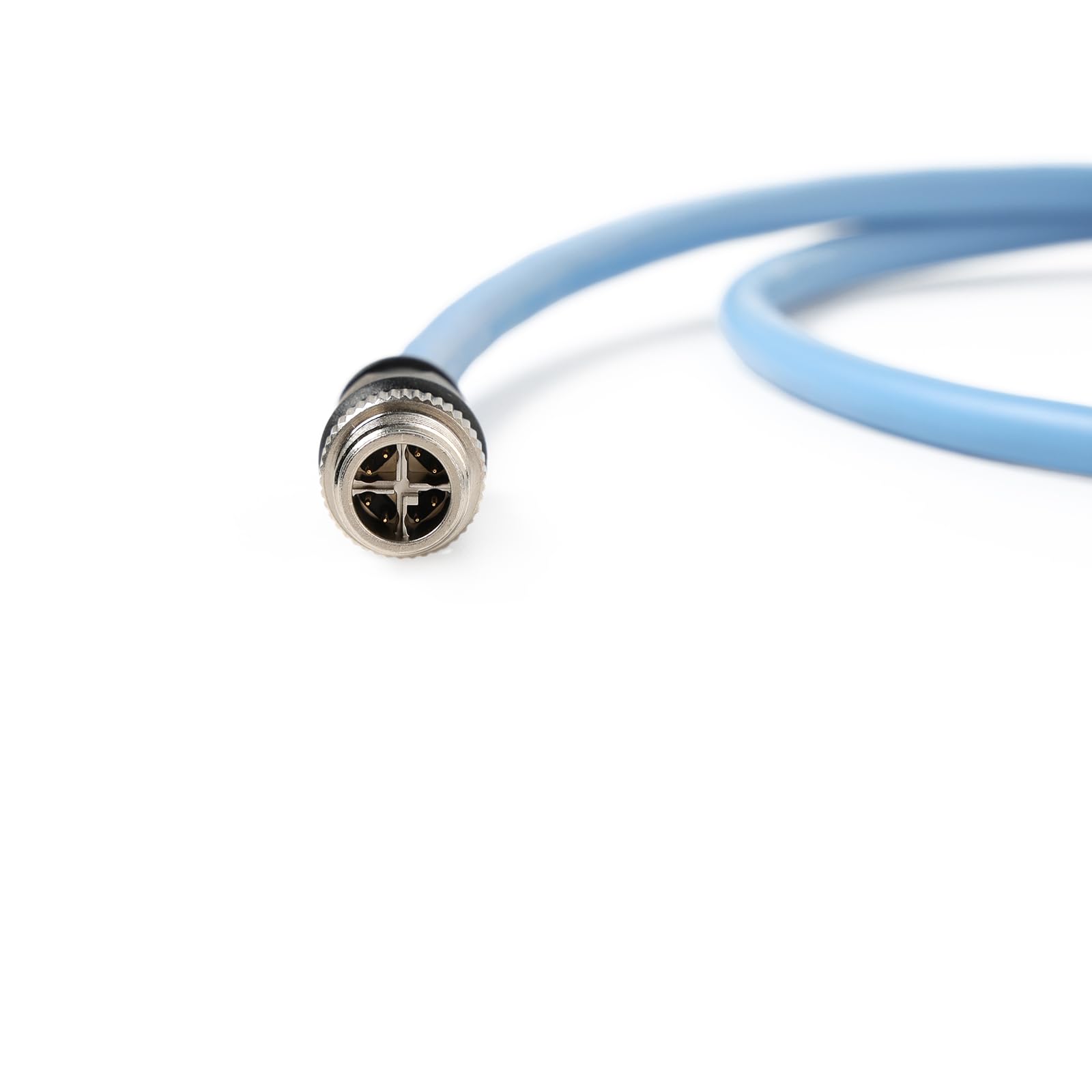 Eonvic M12 Industrial Ethernet Cat6 Cable 8 Pin Male X Code to RJ45 for Cognex in-Sight Basler Camera PLCs Servo Motors,Support Profinet and EtherCAT Ethernet/IP 1M 4