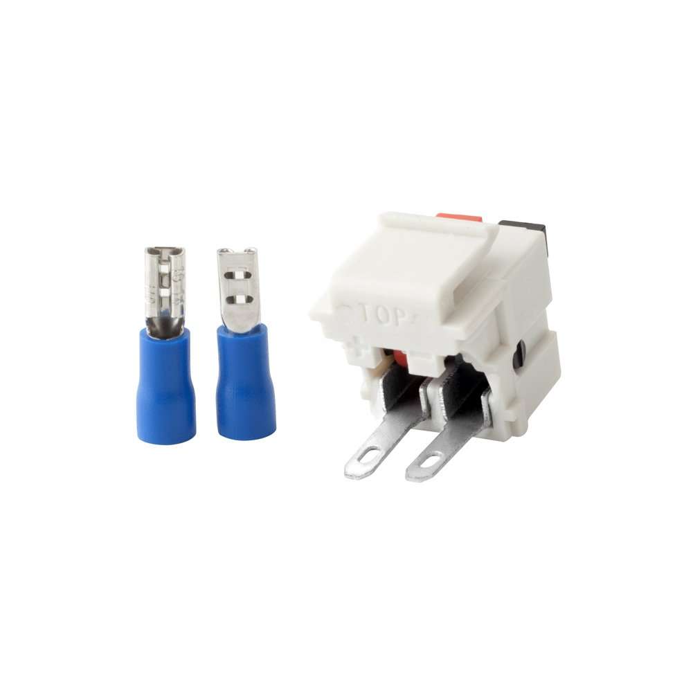 TENINYU Dual Speaker Module Keystone White,Installation Equipment/Wall Jacks/Inserts (2 Pack) 5
