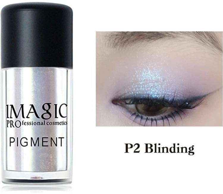 IMAGIC Professional Glitter Eyeshadow Metallic Loose Powder Pigment (P2 - blinding) 4