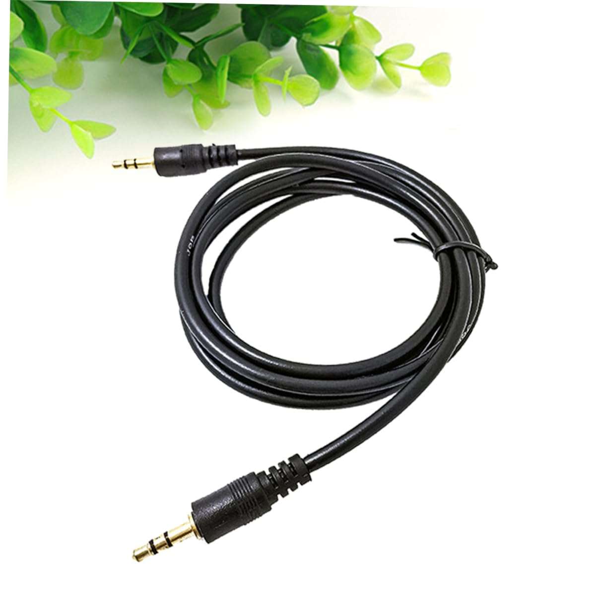 NUOBESTY Durable Aux Adapter Headphone Cable for Smartphones Tablets Black Flexible Design for Broad Compatibility 3