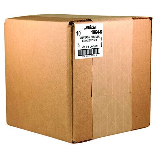 Milton 1864-6 1/2" FNPT Twist Lock Universal Coupler - Box of 10 2