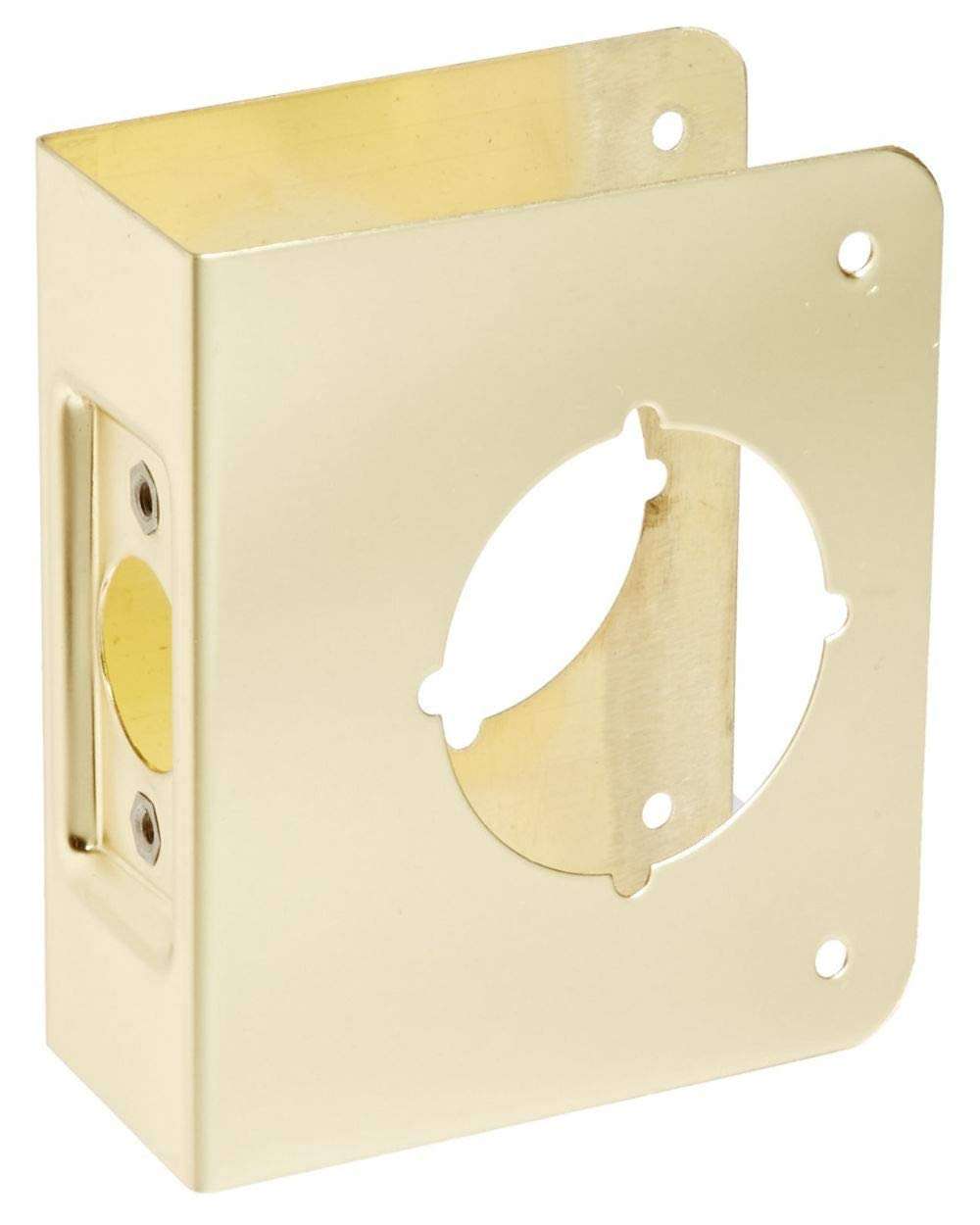 DON-JO MFG 61-PB-CW Wrap Around Cylindrical Door Locks with 2-1/8 in Hole, 4" x 4-1/2"
