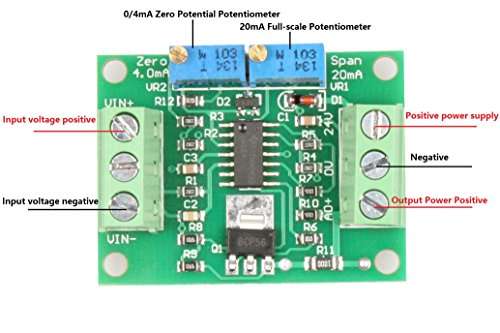 NOYITO Voltage to Current Module 0-5V to 0-20mA 2