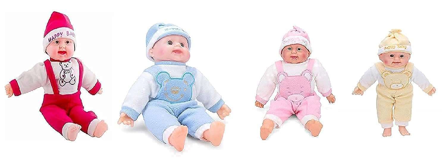 Kmc kidoz Mini Laughing Baby Boy with Musical Sound for Kids (Multicolor) (cmk) 5