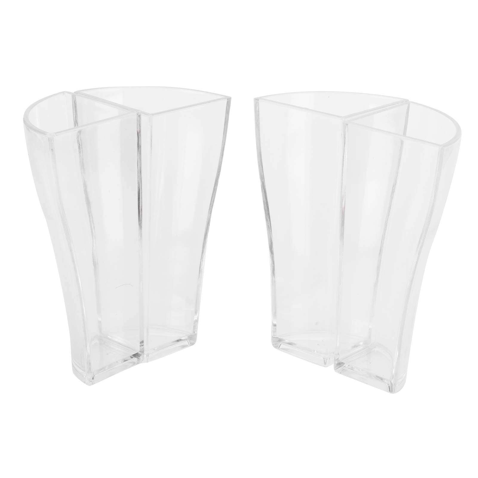 4 in 1 Beer Glass Cups, Transparent Acrylic Wine Glass, Easy Grip, for Bar Party Supplies (L 30cm / 11.8in) 4