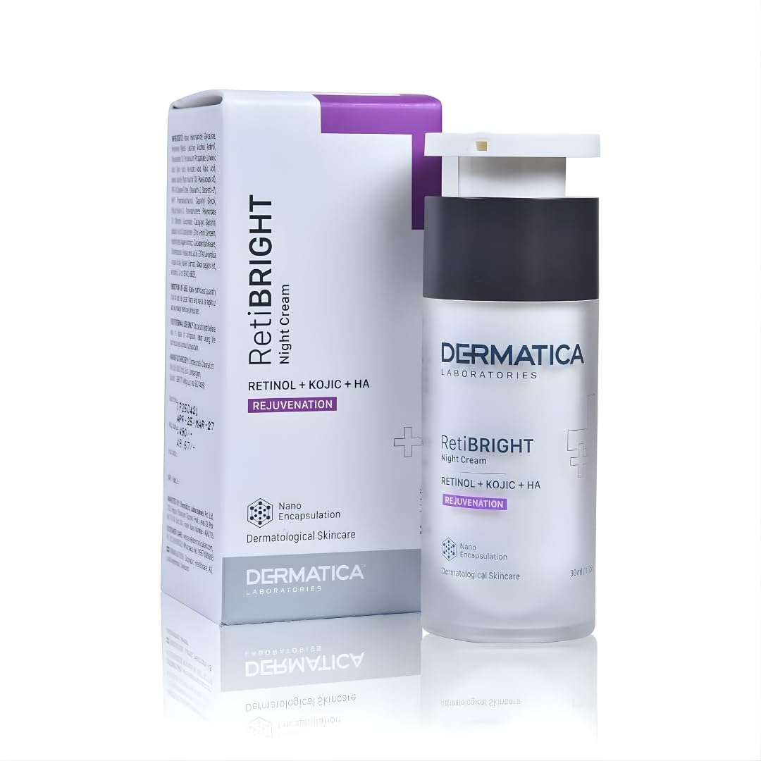 Dermatica RetiBright Night Cream | For Rejuvenation of Skin | 30ml 1