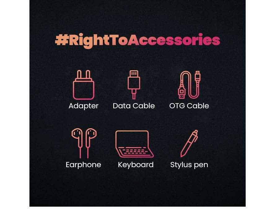 Wishtel IRA Duo Pro 10.4" Tablet + Keyboard + Stylus Pen|6GB RAM 64GB ROM|Wi-Fi + 4G Volte|Dual SIM|8000mAh Battery|2Ghz Octa-Core Processor|Included Accessories (Flip-Cover,OTG Cable, Earphone),Black 3