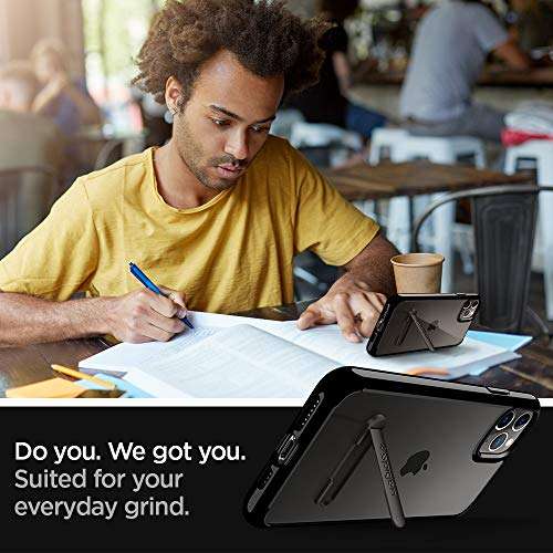 Spigen Ultra Hybrid S Designed for iPhone 11 Pro Max Case (2019) - Jet Black 4