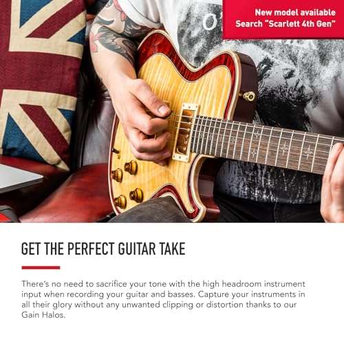 Focusrite Scarlett Solo (3rd Gen) USB Audio Interface 4