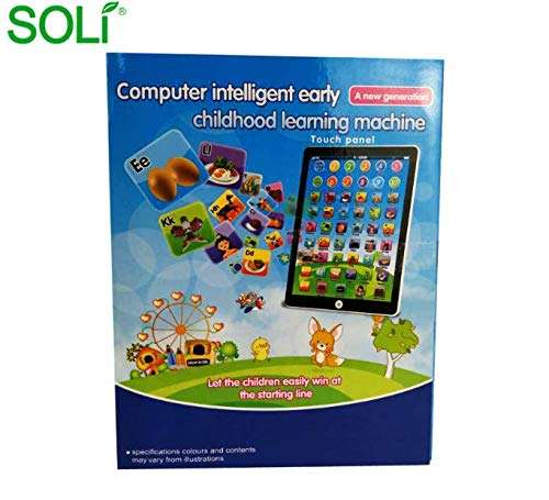 Touch and Learning Activity Pad. Best Selling Toddler Interactive Tablet with Games, Songs, & More for Fun Learning. Touch Pad with Alphabet, Number, Reading Songs and Games for Hours of Learning 2