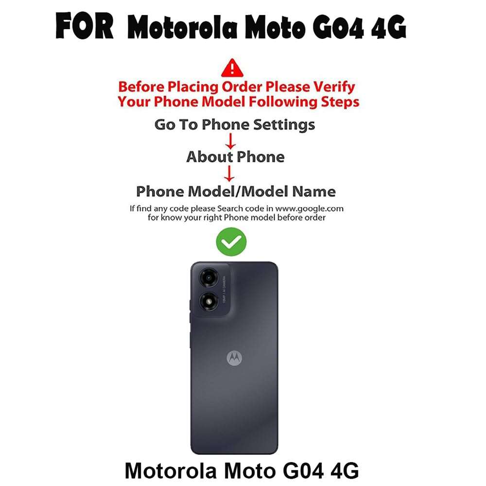 Casotec Flip Cover Back Case for Motorola Moto G04 4G / G04s 4G / E14 4G | Premium Leather Finish | Inbuilt Pockets & Stand | Flip Cover Back Case for Motorola Moto G04 4G / G04s 4G / E14 4G (Coffee) 3