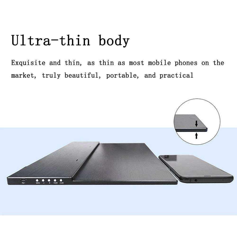 13.3-inch Portable Monitor High-Definition LCD HDMI Interface 1080P Display with Touch for Phone/PC/Office/Game 3