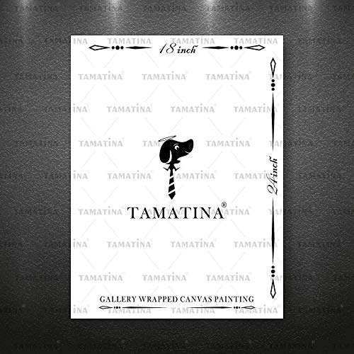 Tamatina Framed Canvas Gallery Wrap Framed Painting | Maa Kali | Home Decorative Gift Item |Frame Size - 24x18 Inches.e27 2